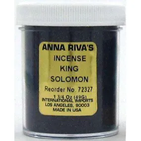 1 3/4 oz Anna Riva Incense Powder - King Solomon