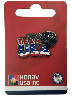 2020 Summer Olympics Tokyo Japan "Team USA" Rowing Pictogram Metal Lapel Pin