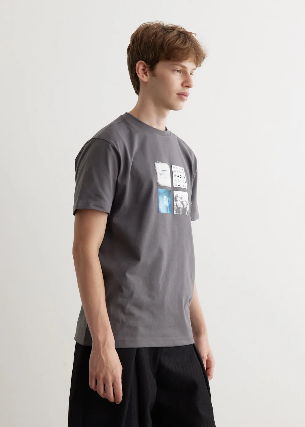 4 Label Oversized T-Shirt