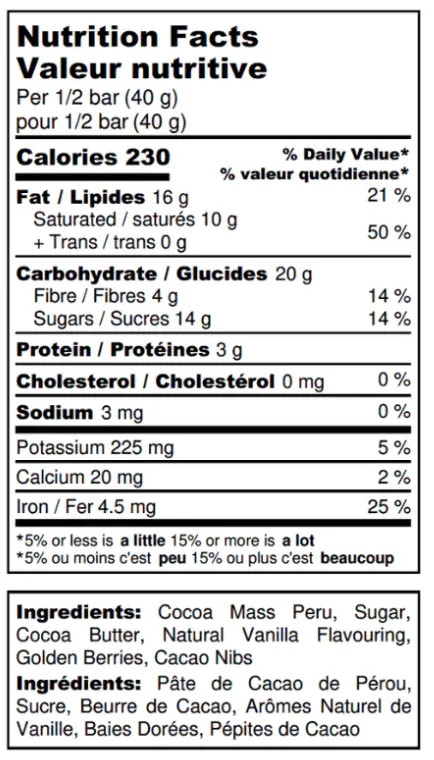 7 Summit Snacks Aconcagua Superfood Bar 80g