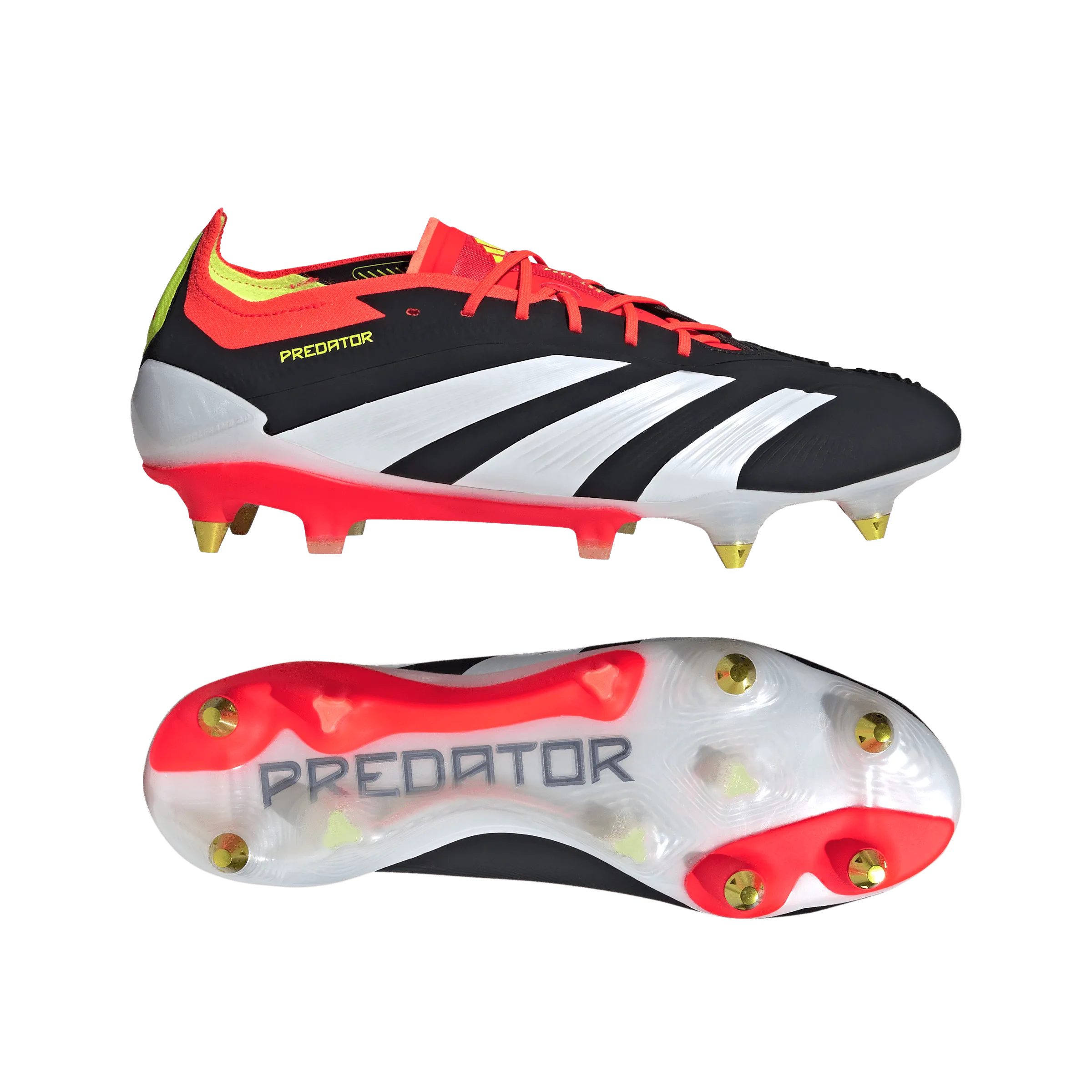 Adidas Predator Elite Low SG Senior Football Boot - Solar Energy