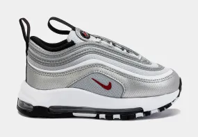 Air Max 97 Silver Bullet Infant Toddler Lifestyle Shoes (Silver)