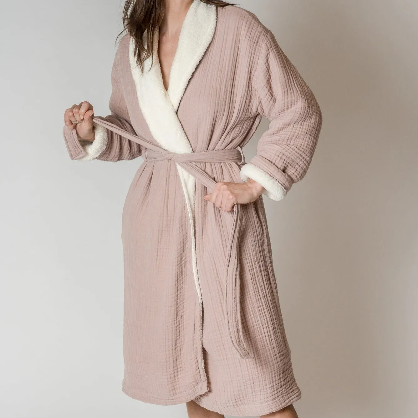 Alaia Sherpa Robe