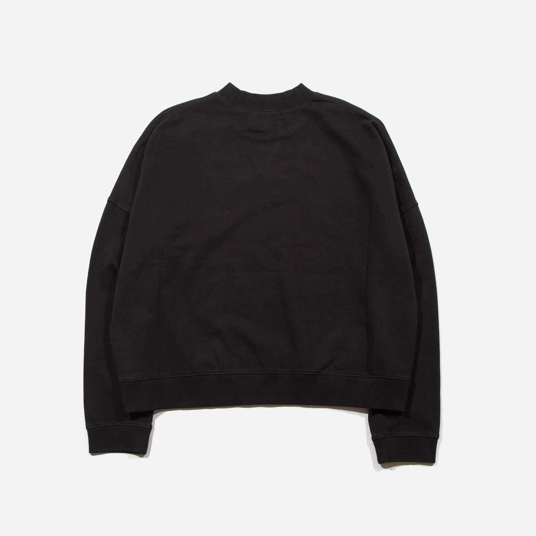 Almost Grown Cotton Loopback Sweatshirt - Black