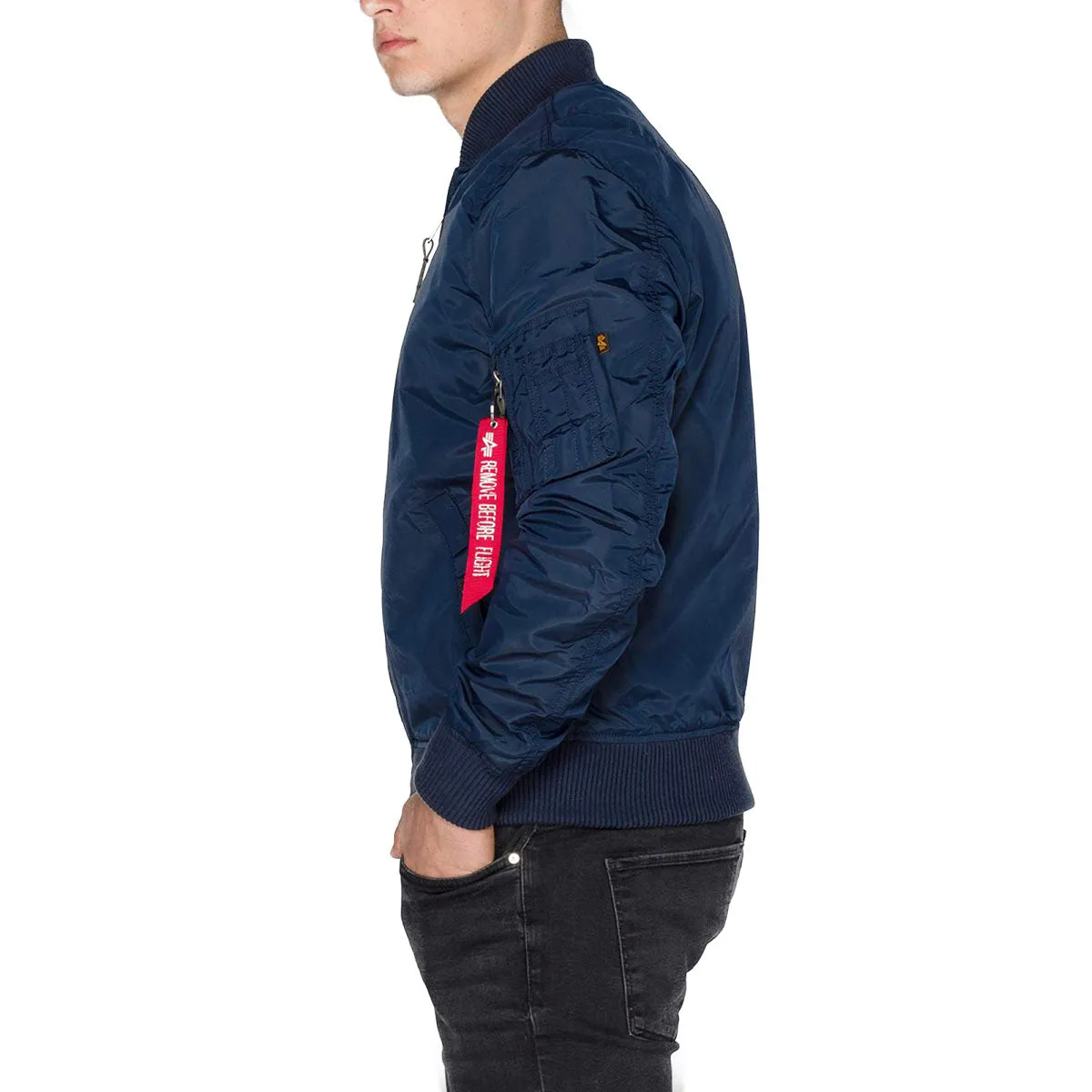 Alpha Industries MA-1 TT Flight Jacket Rep Blue