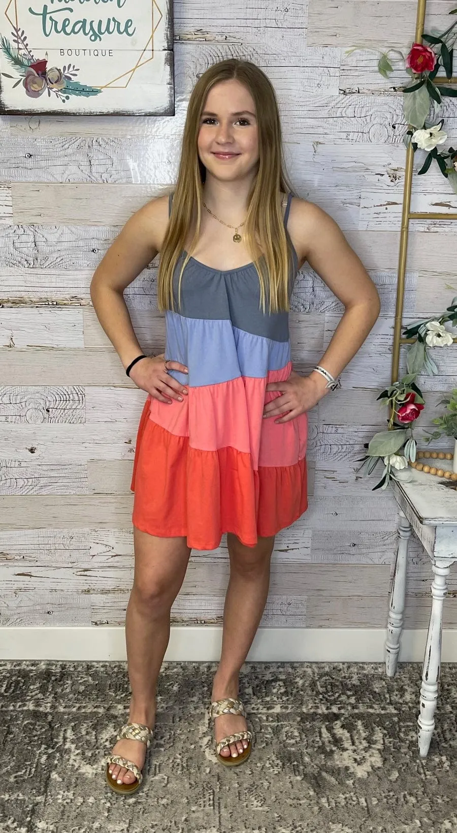 Amalfi Colorblock Mini Dress