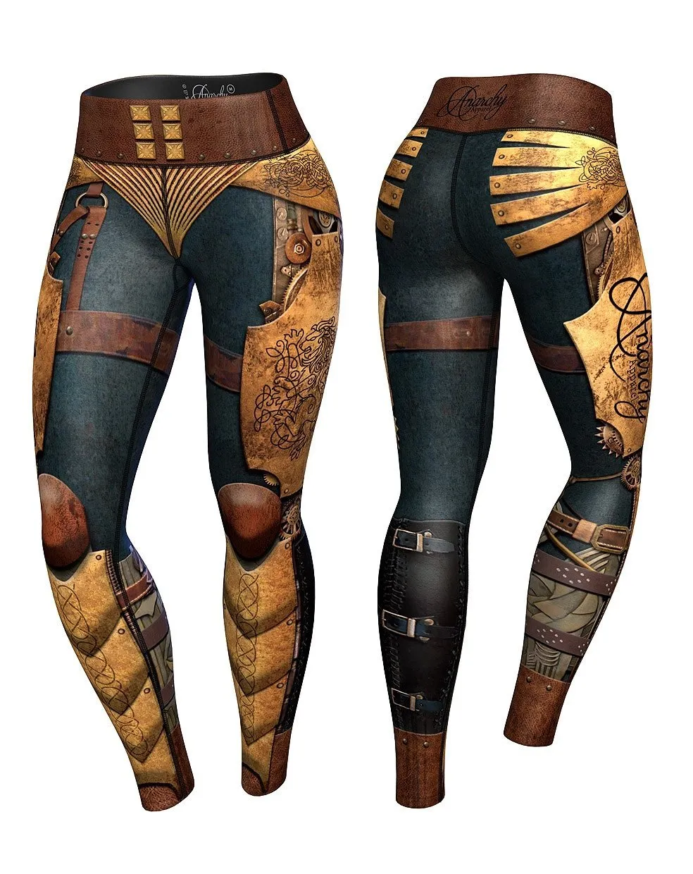 Anarchy Apparel Victorian Compression Leggings