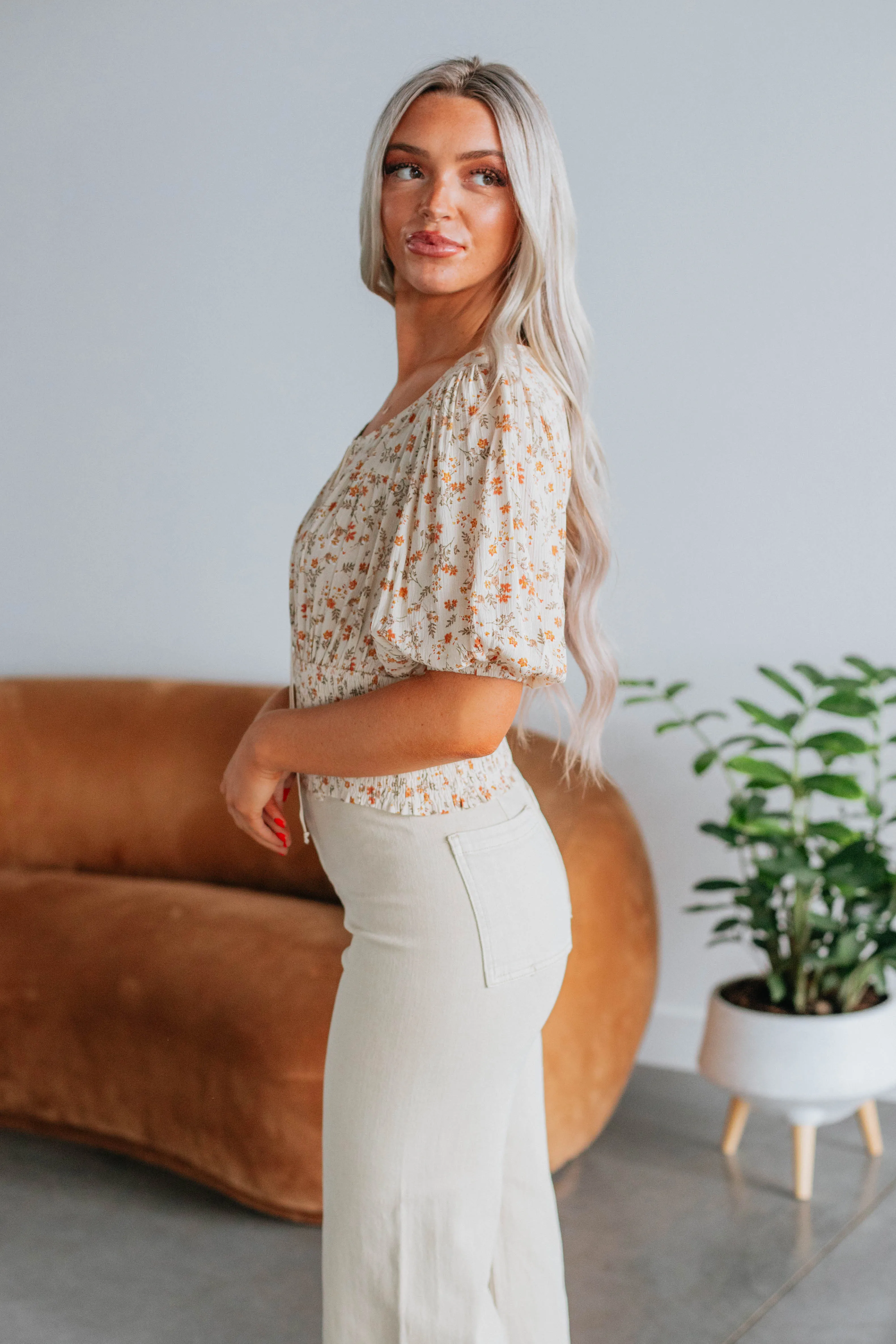 Anaya Floral Top