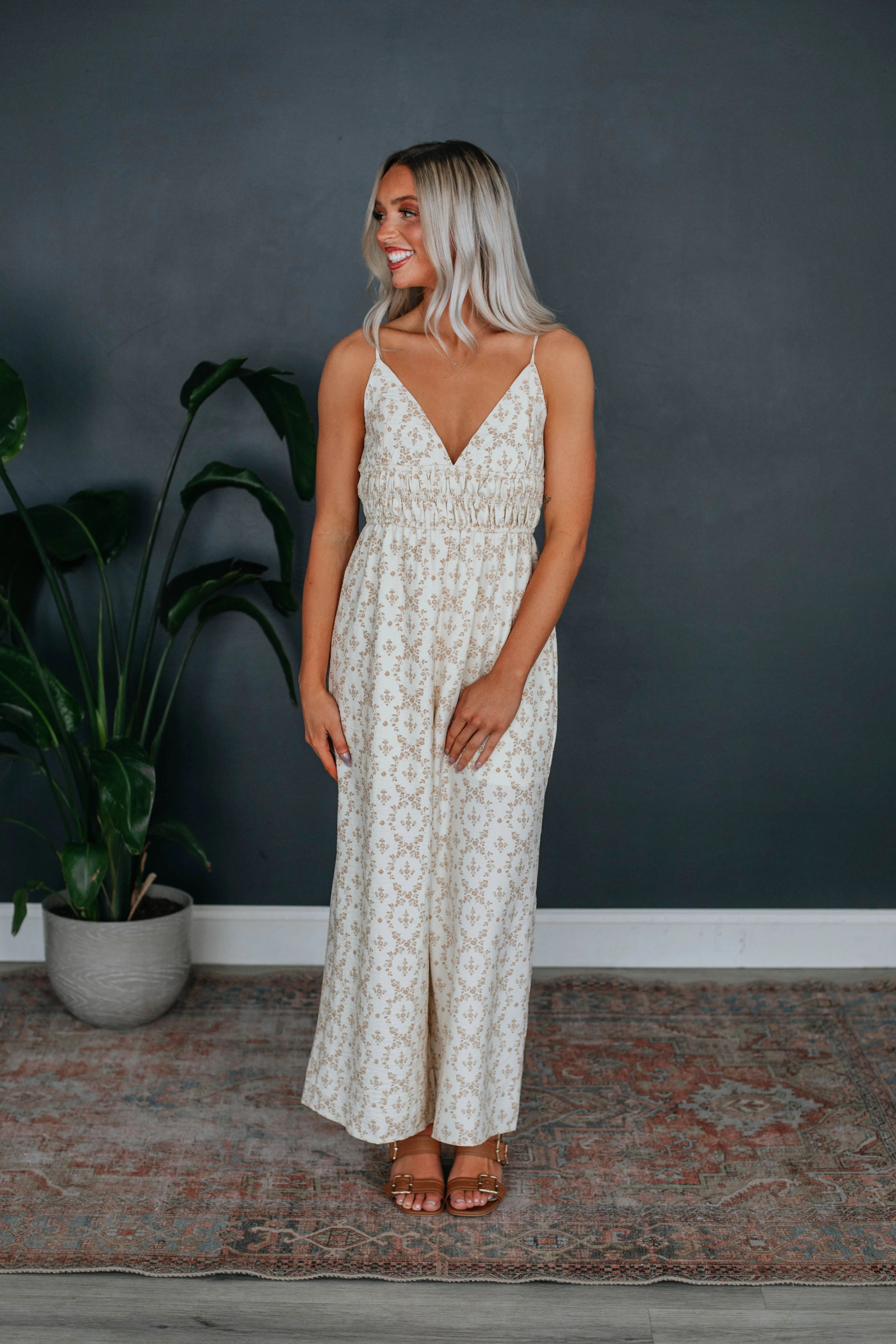 Angelica Floral Jumpsuit