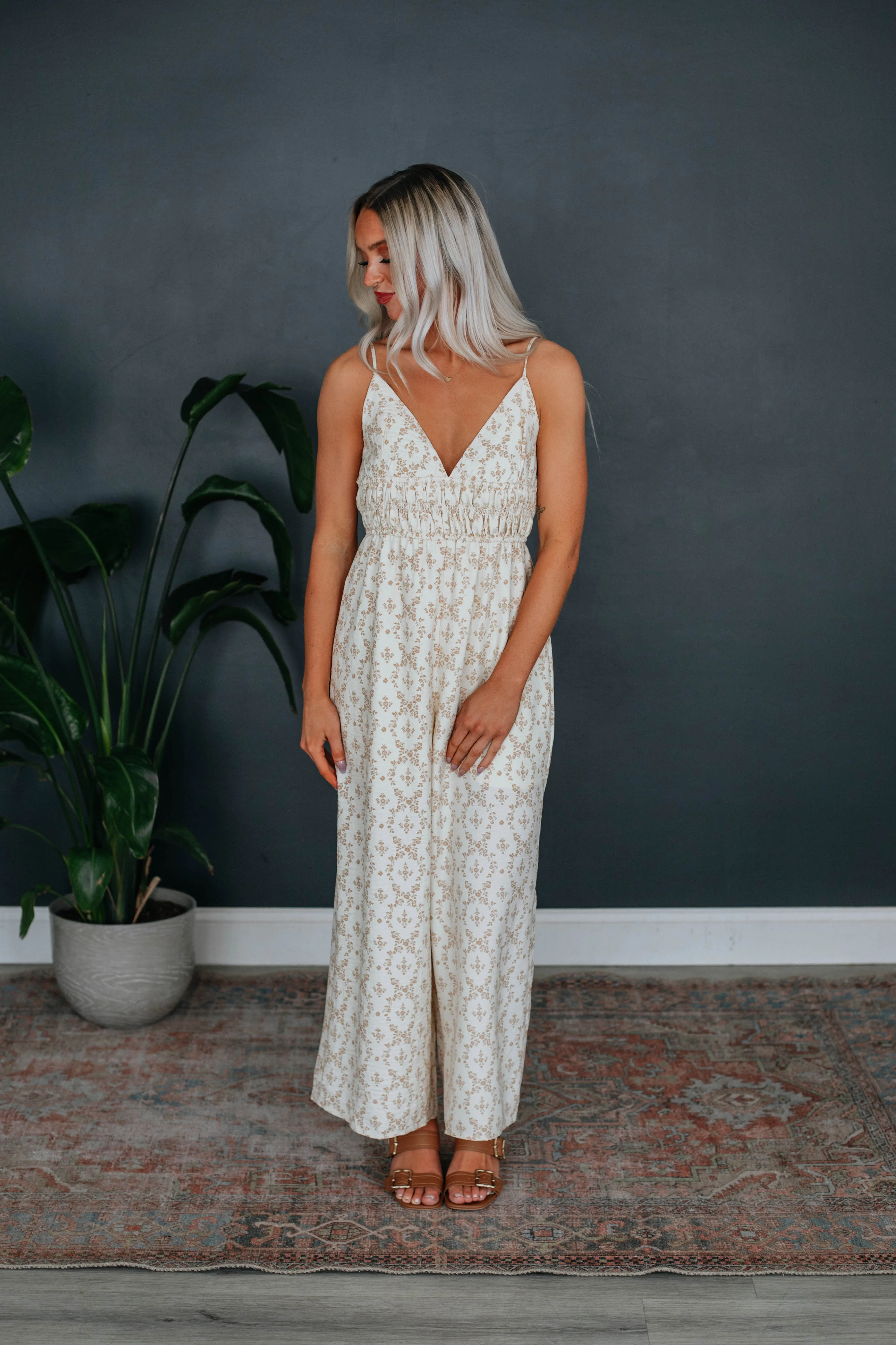 Angelica Floral Jumpsuit