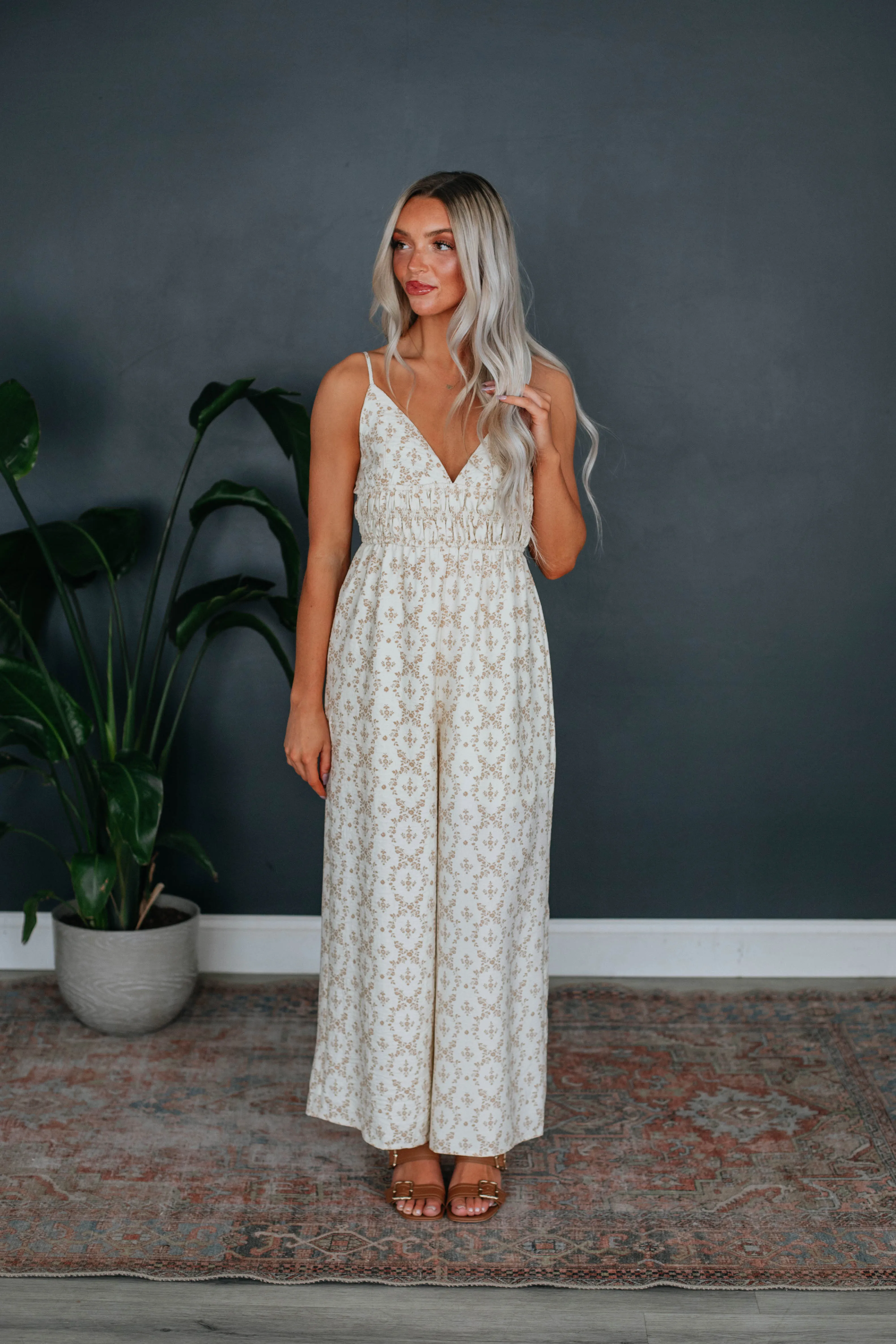 Angelica Floral Jumpsuit