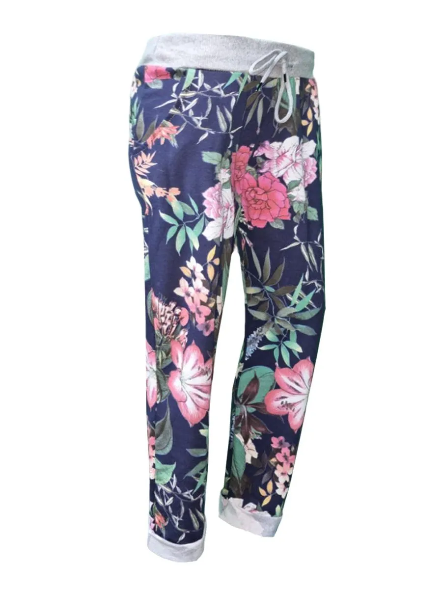 Anne   Kate Italian Rimini Floral Pants 10-12