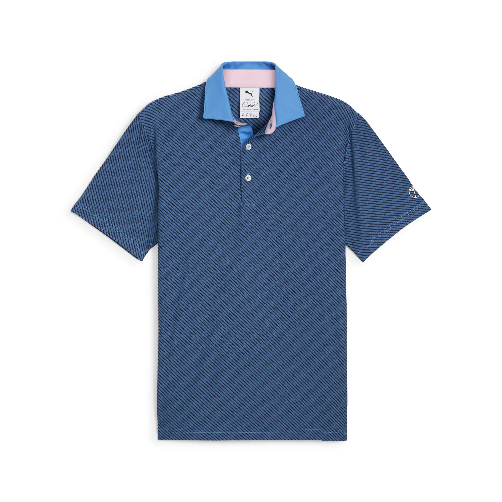 AP Jacquard Stripe Golf Polo