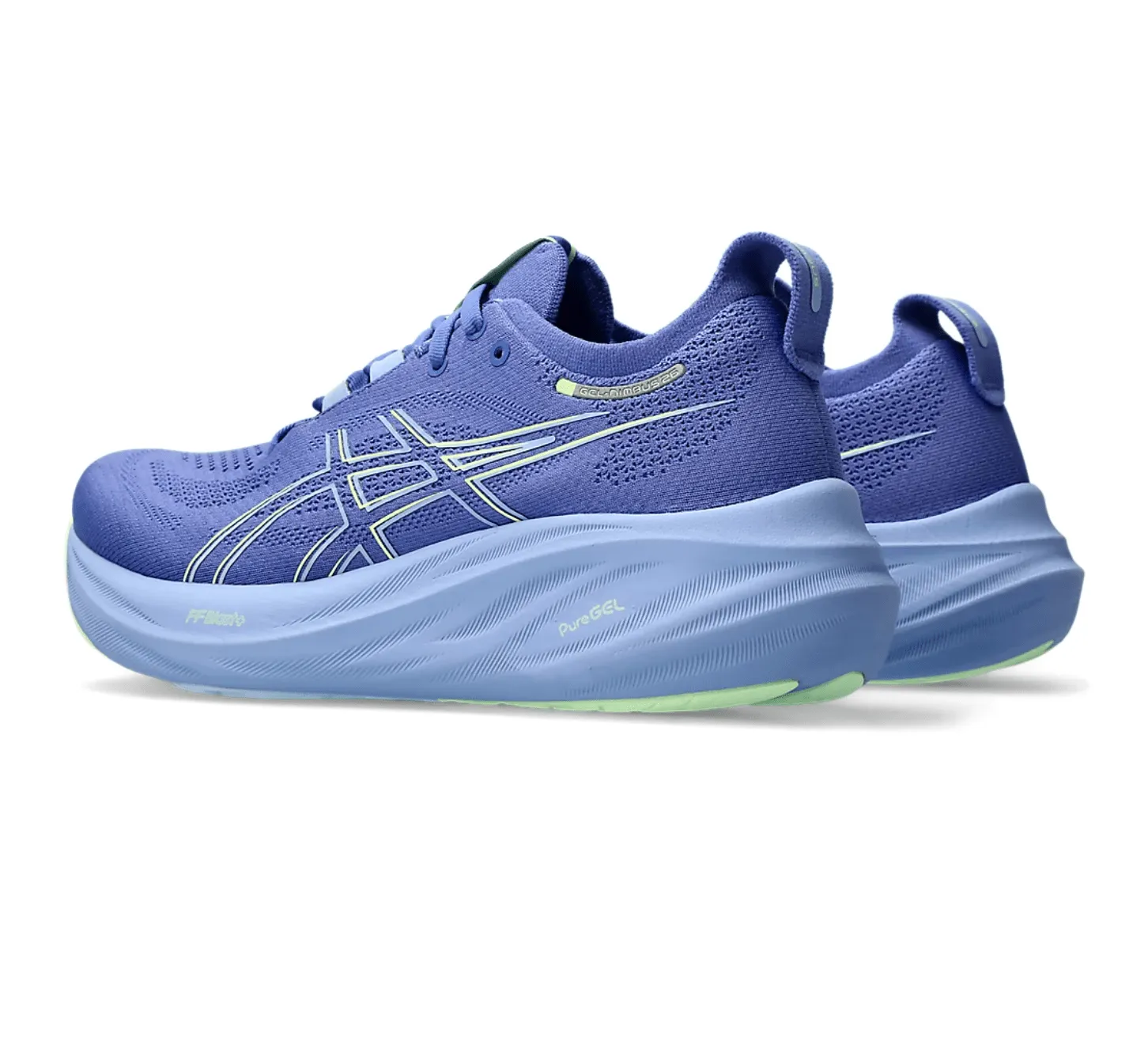 Asics Nimbus 26 Women's Running Shoes SS24 Sapphire / Light Blue