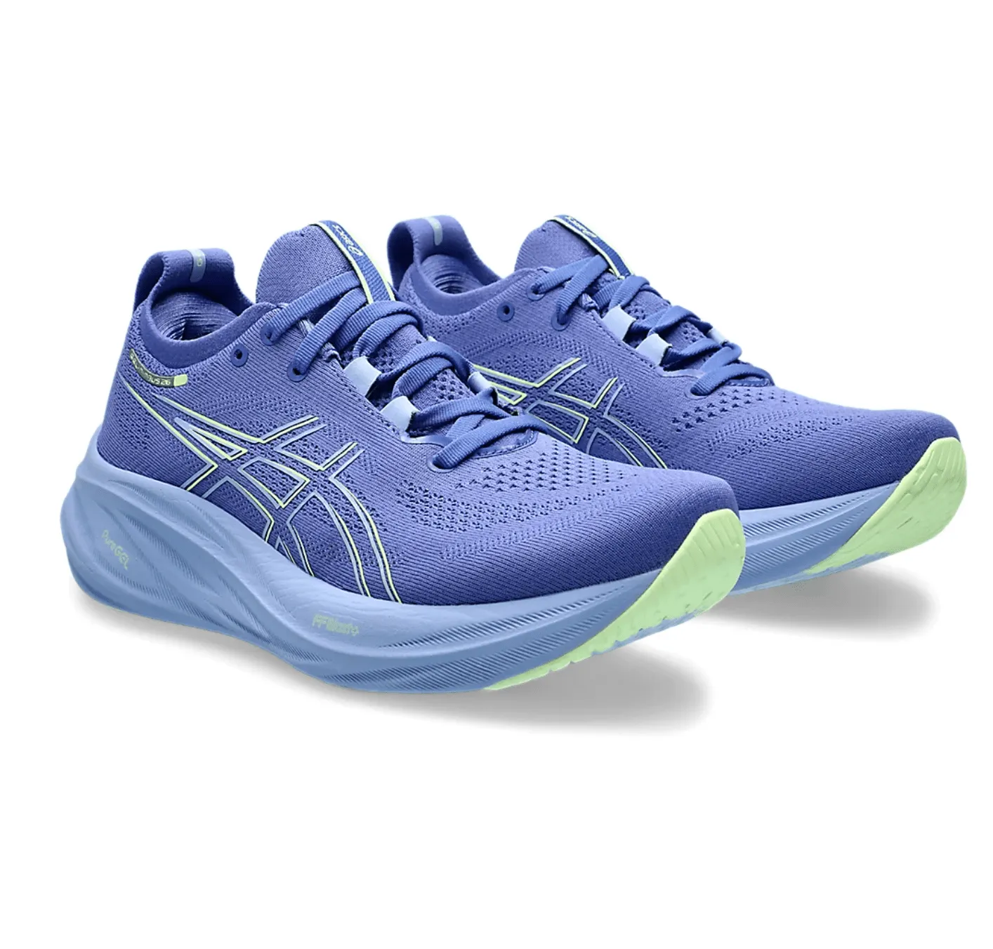 Asics Nimbus 26 Women's Running Shoes SS24 Sapphire / Light Blue