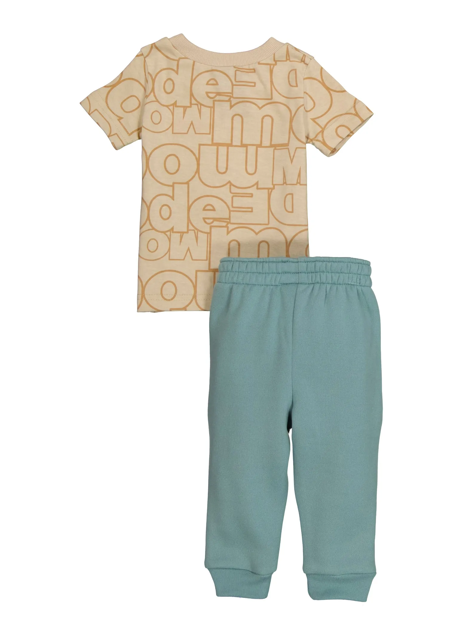 Baby Boys 0-9M Boss Graphic Print Tee and Moto Joggers