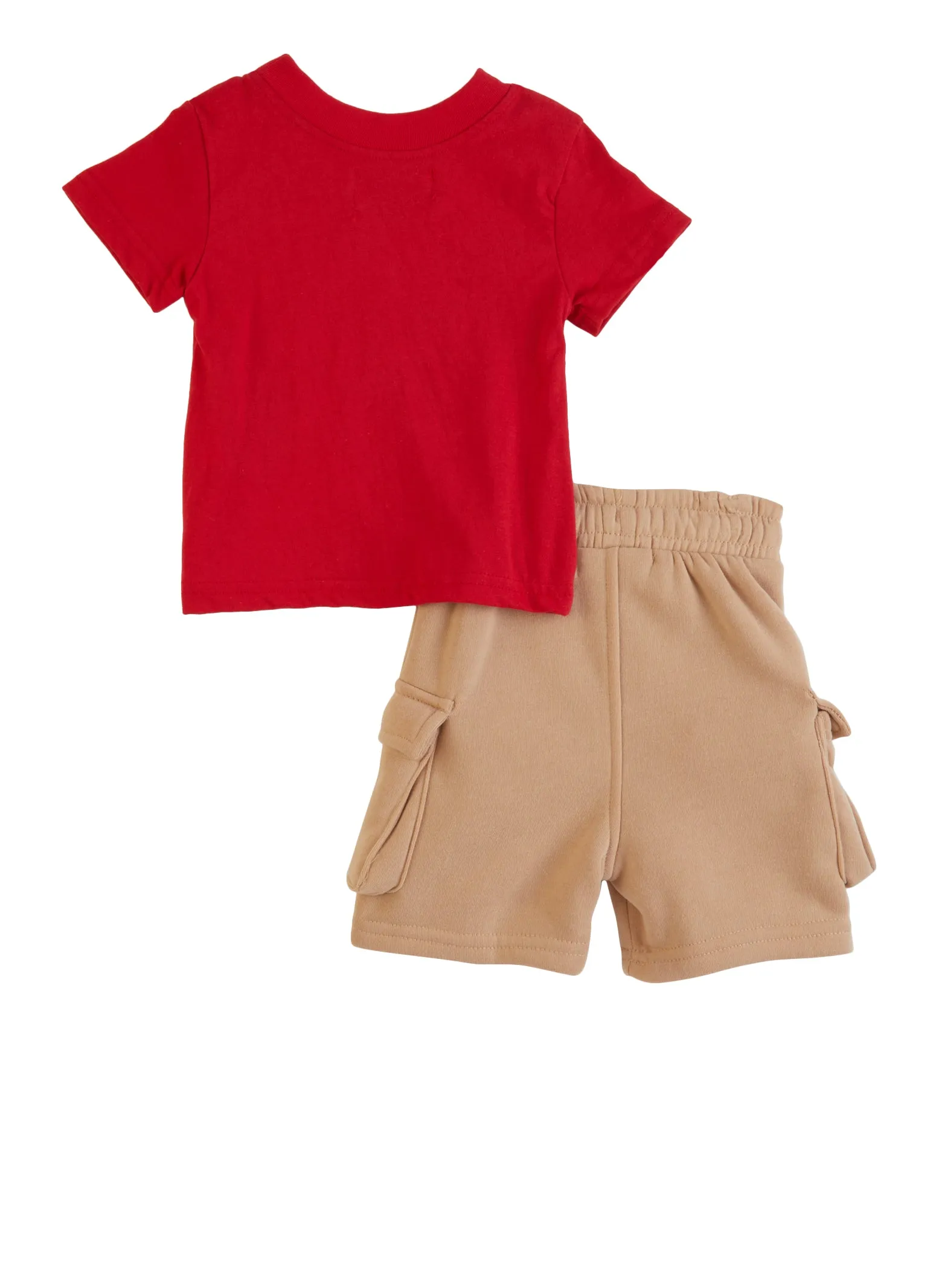 Baby Boys 0-9M Champions Graphic Tee and Cargo Shorts