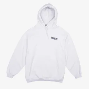 Balenciaga Mens Political Hoodie White L