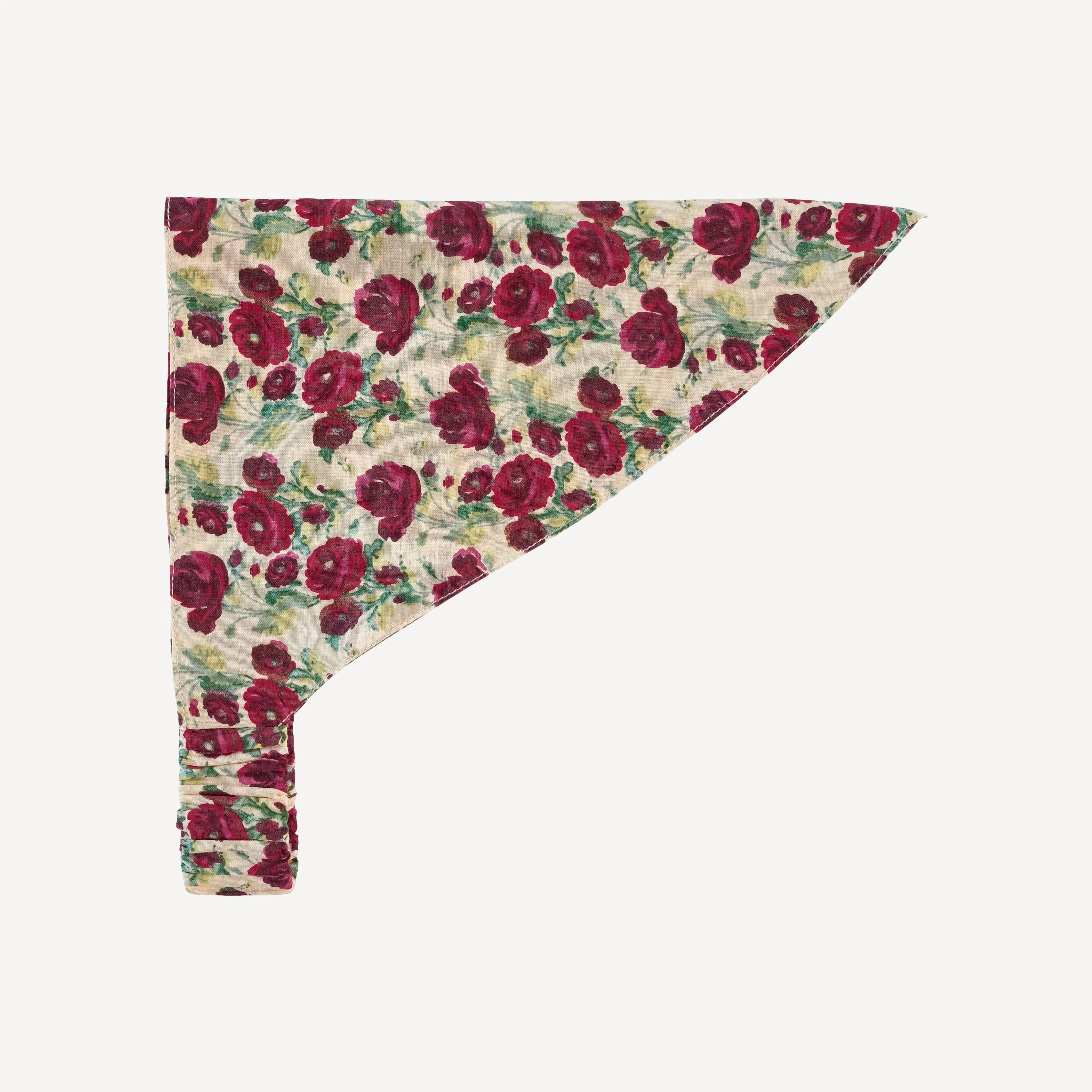 bandana headband | ruby rose stripe | organic cotton woven