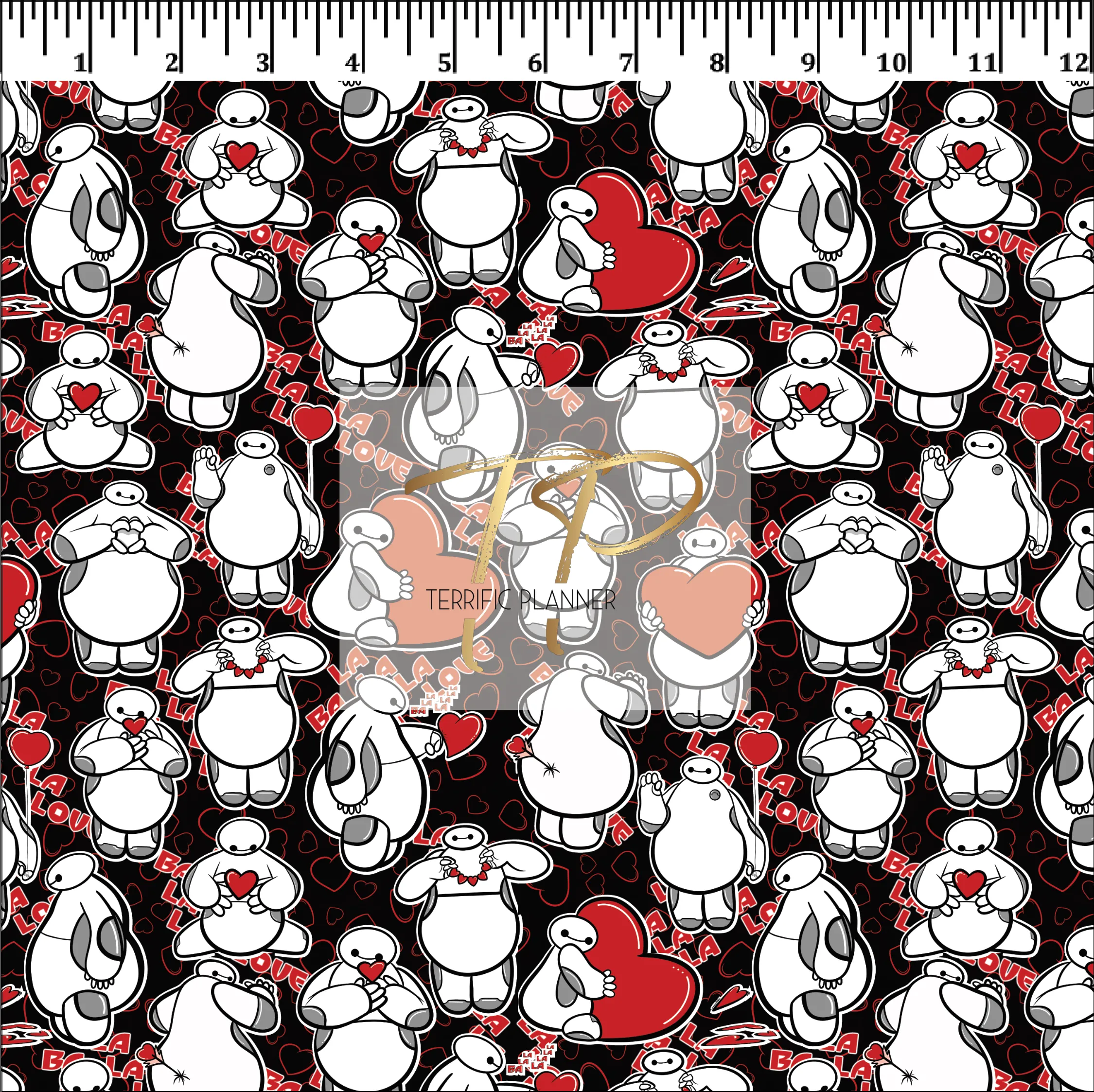 Baymax Fabric - READY TO SHIP