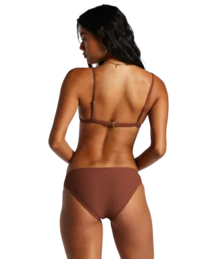 Billabong Tanline Ceci Triangle Bikini Top - Mocha