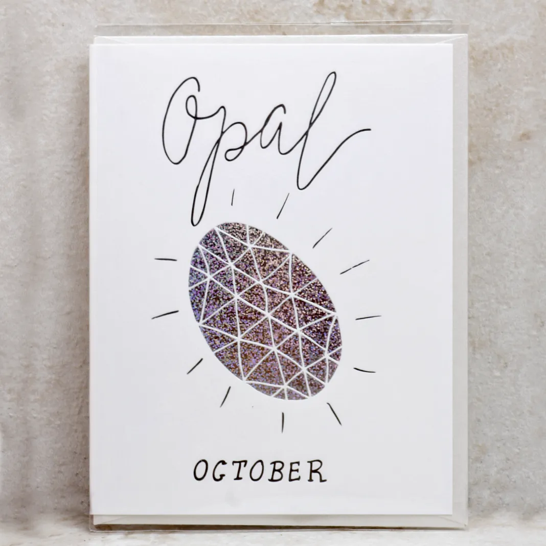 Birthday Month Gemstone Cards