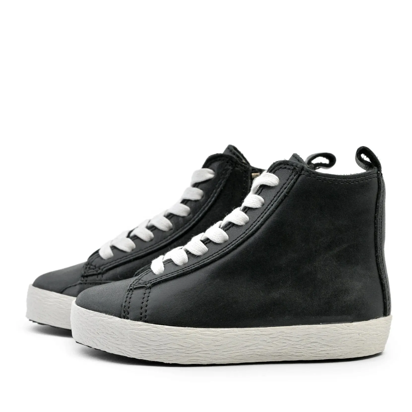 Black - High Top Sneakers