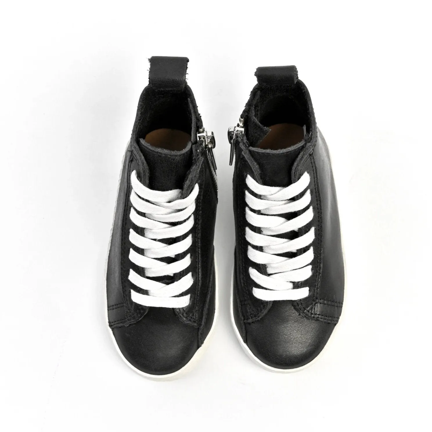 Black - High Top Sneakers