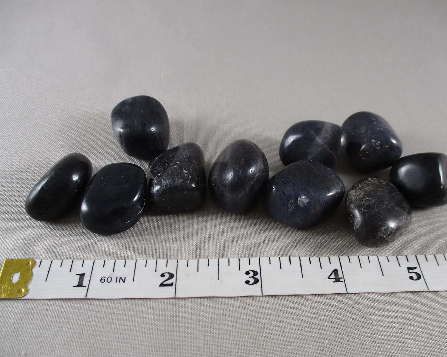 Blue Aventurine Polished Stones 2pcs T389