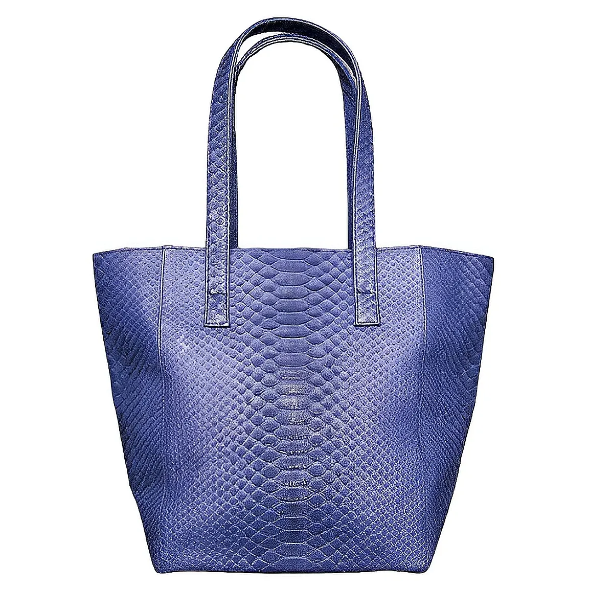 Blue Shopper Tote Bag