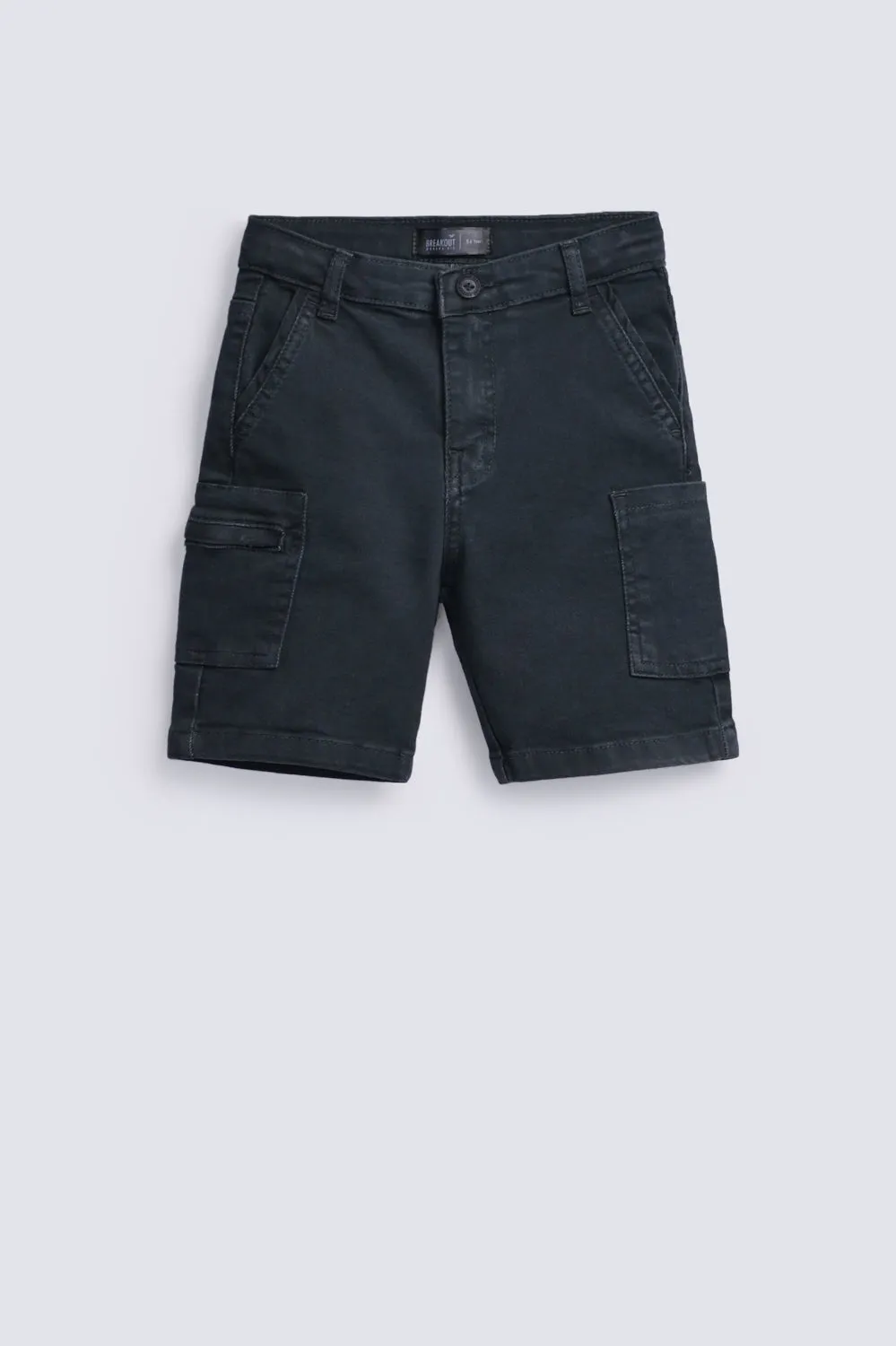 BOYS CARGO GARMENT DAYED SHORTS