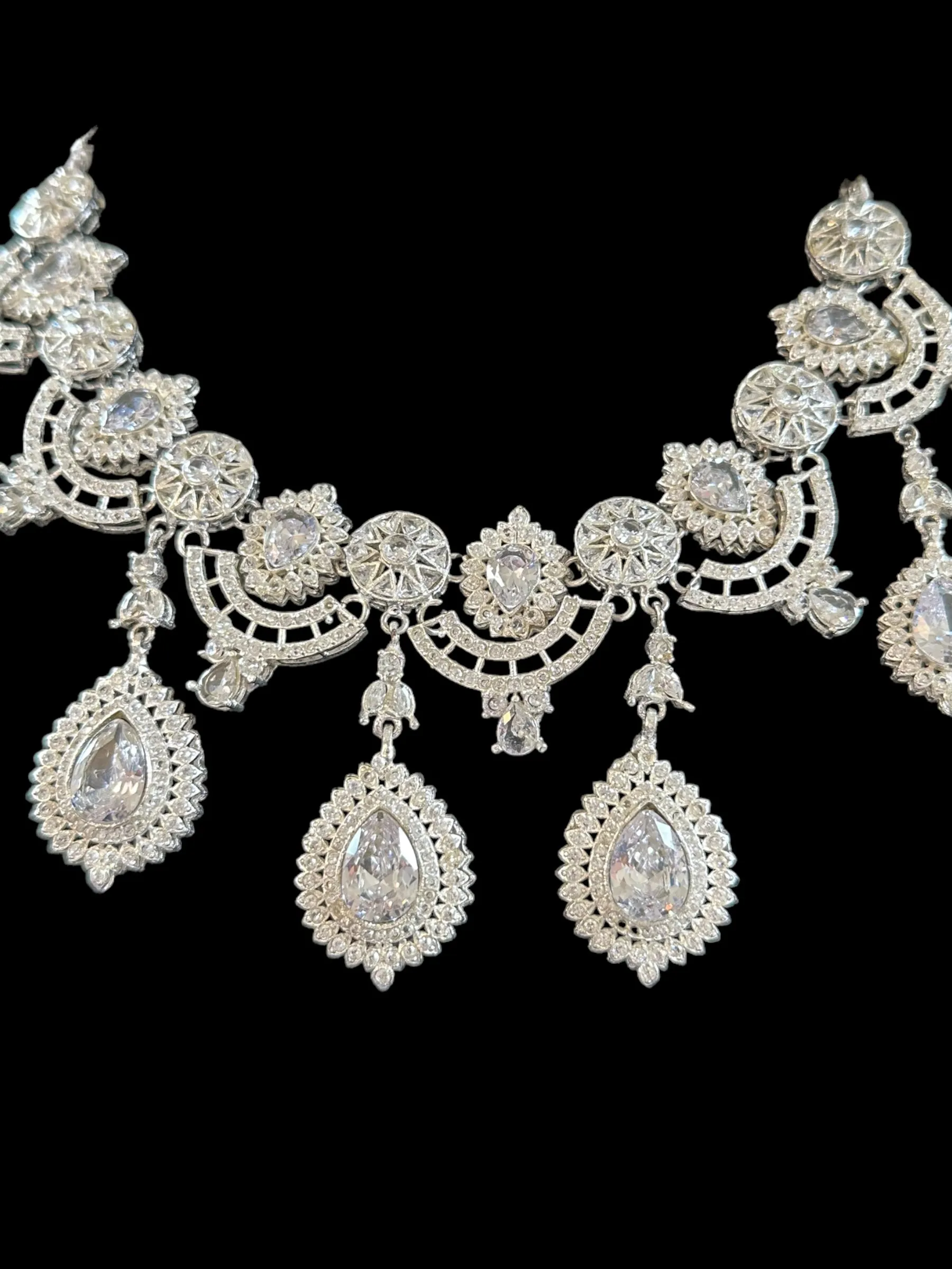 BR306 Sabina Cz bridal set ( READY TO SHIP )