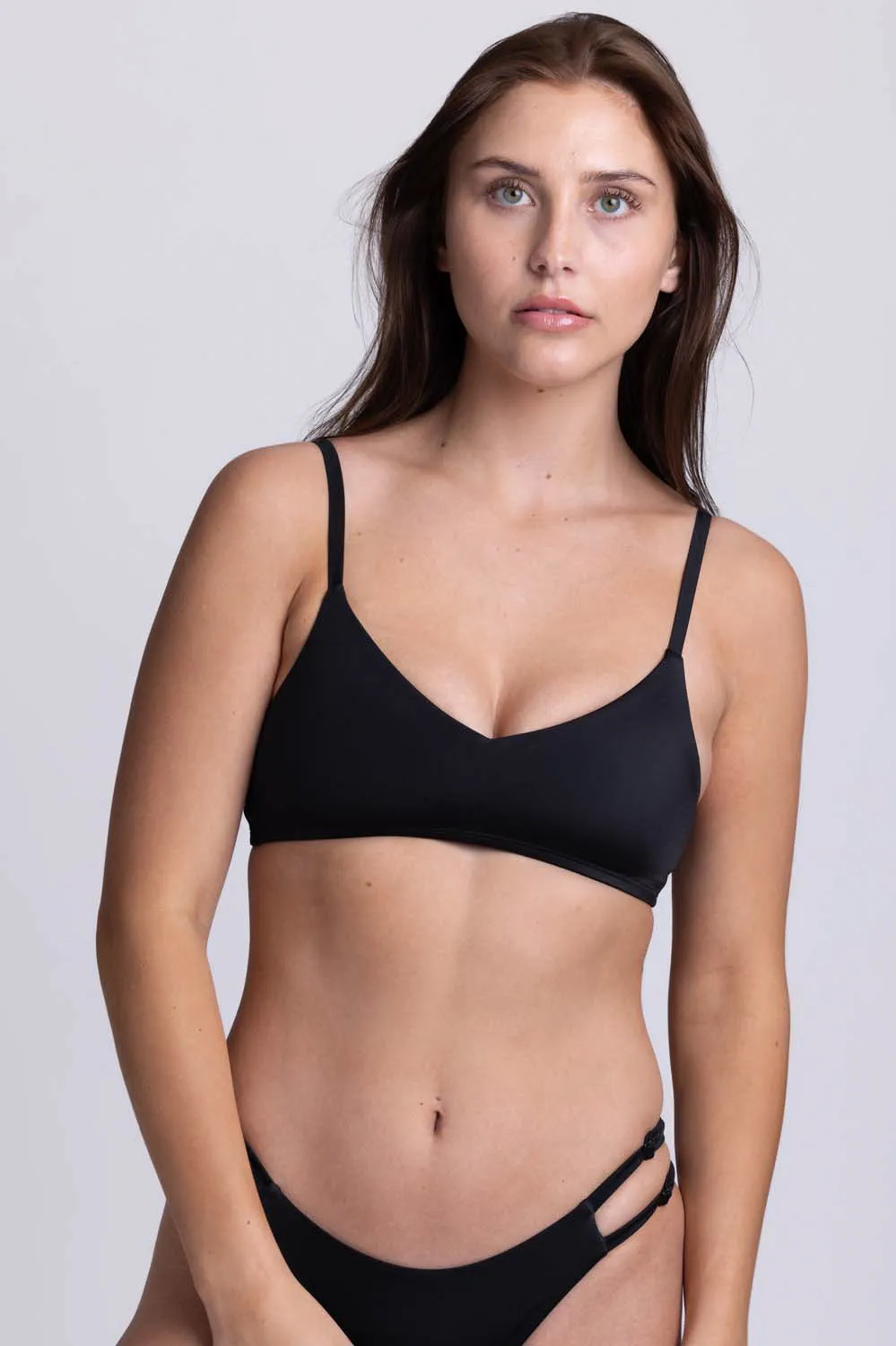 Bridget Bikini Top - Black