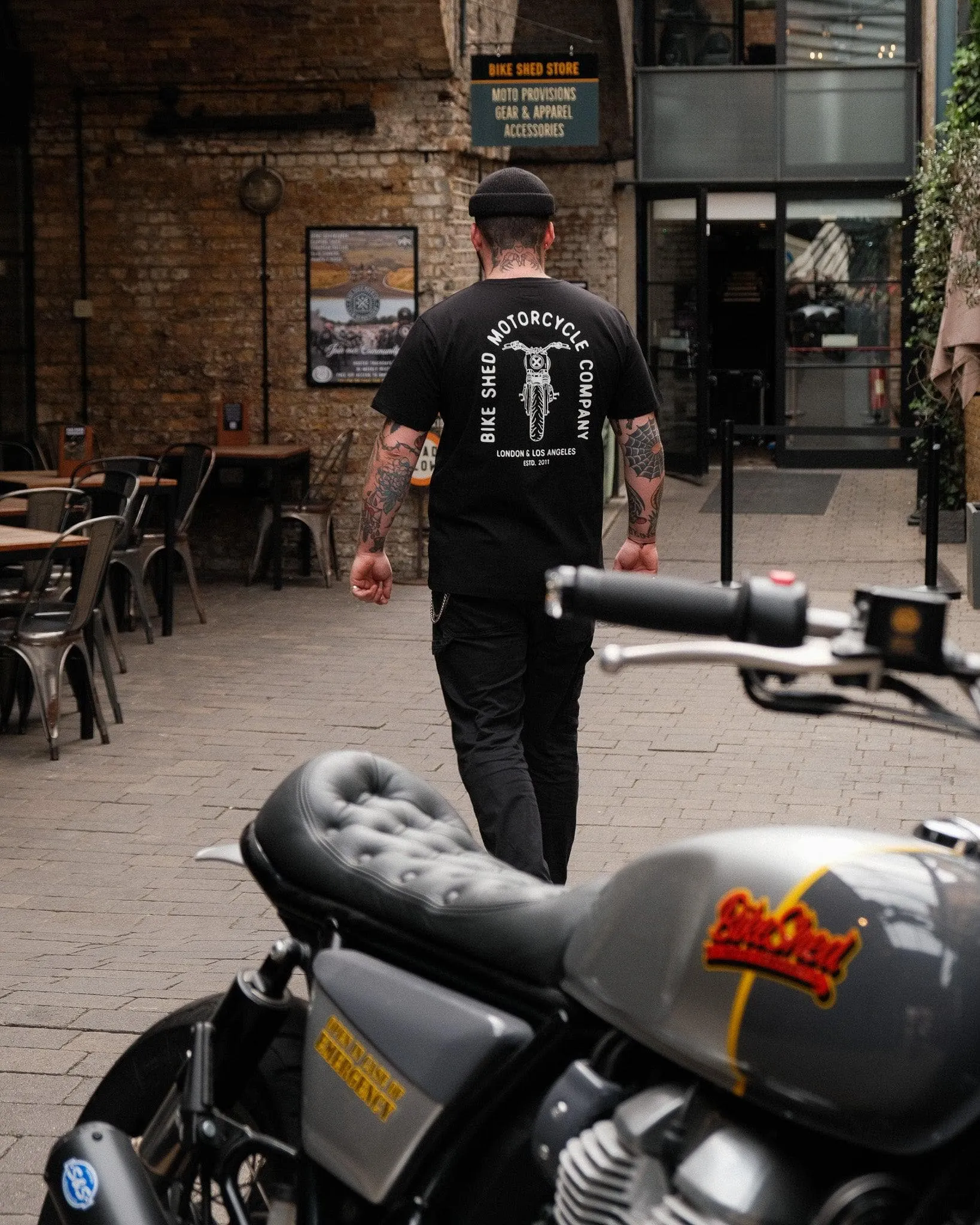 BSMC Tracker Bars T-Shirt - Black