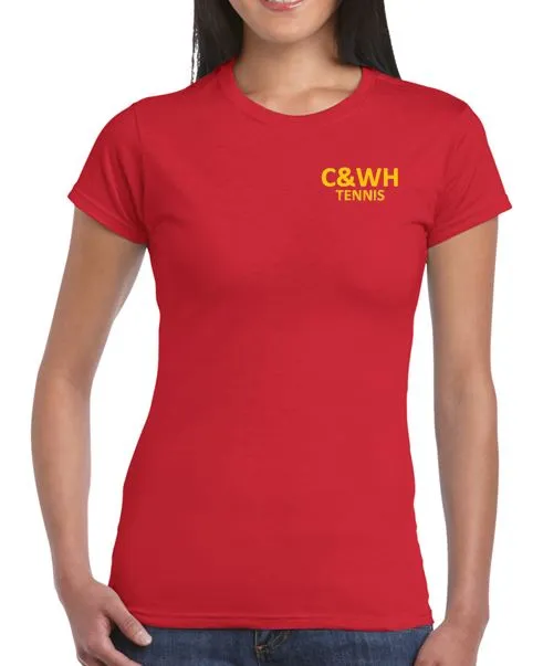 C&WH Tennis Ladies Cotton T-Shirt