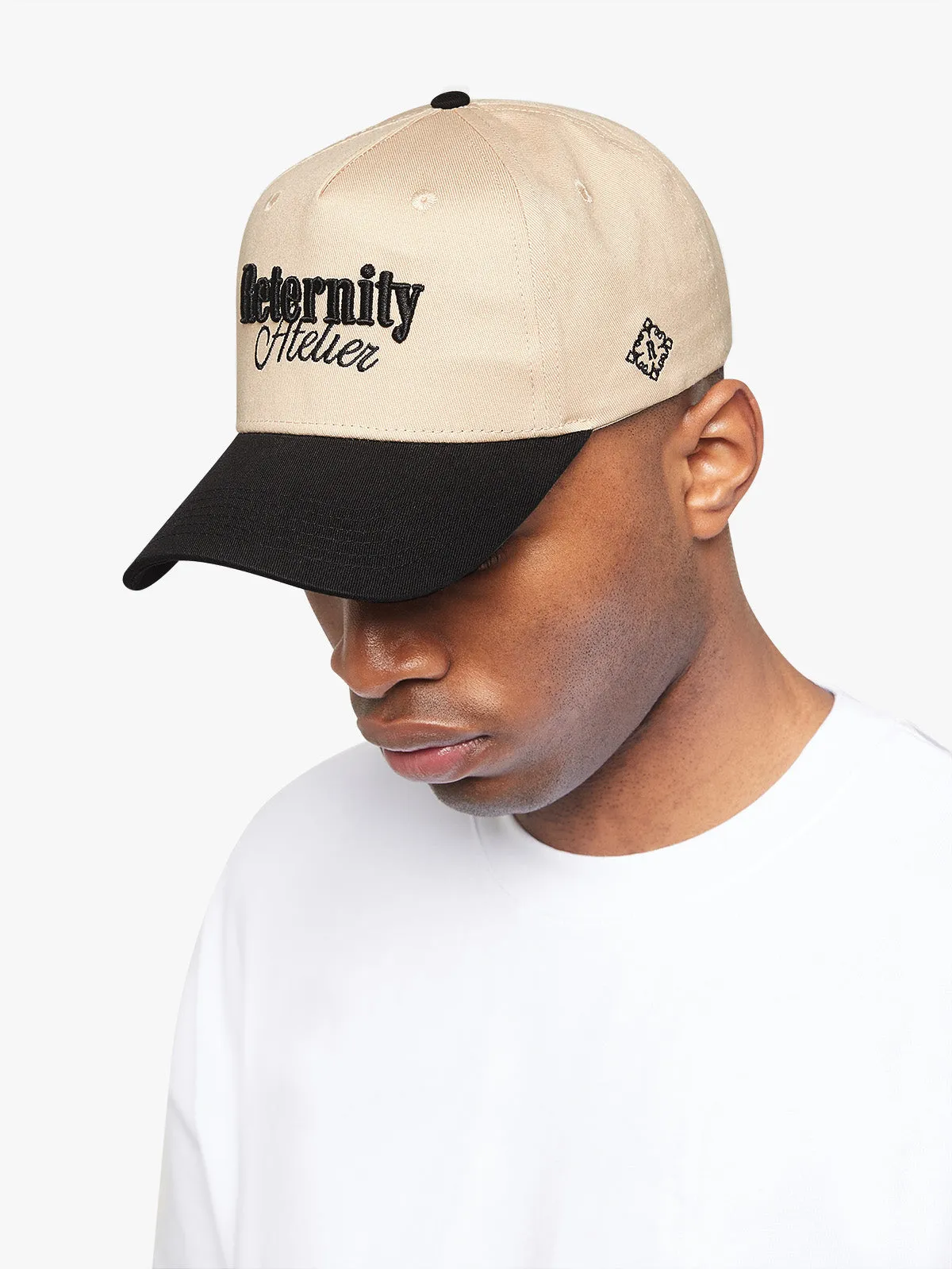 CAP “RETERNITY ATELIER” - CREME/BLACK