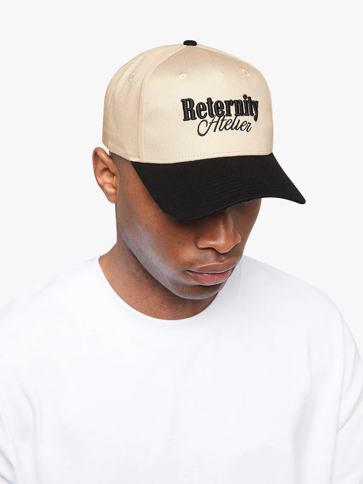 CAP “RETERNITY ATELIER” - CREME/BLACK