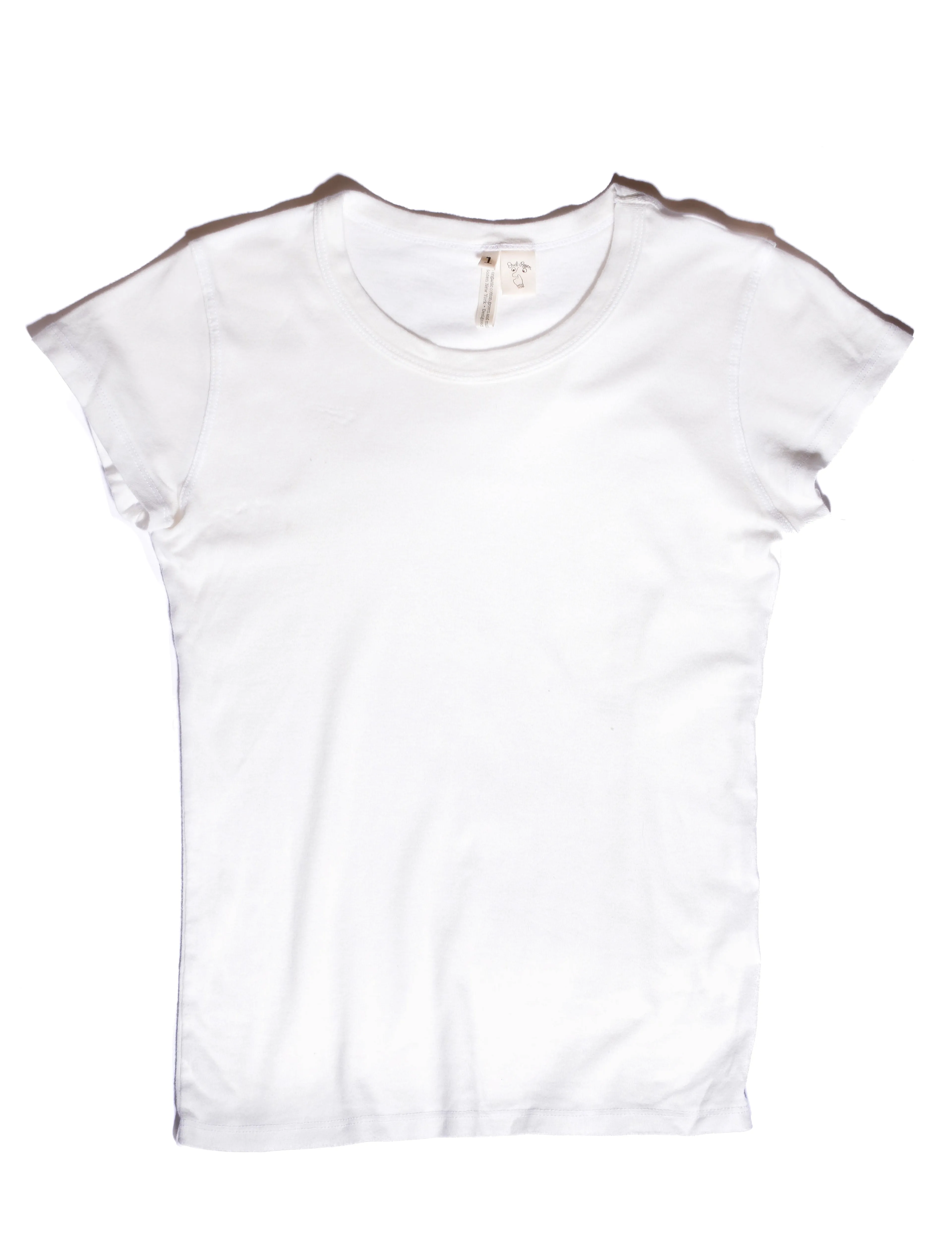 Cap Sleeve Knack Tee • White