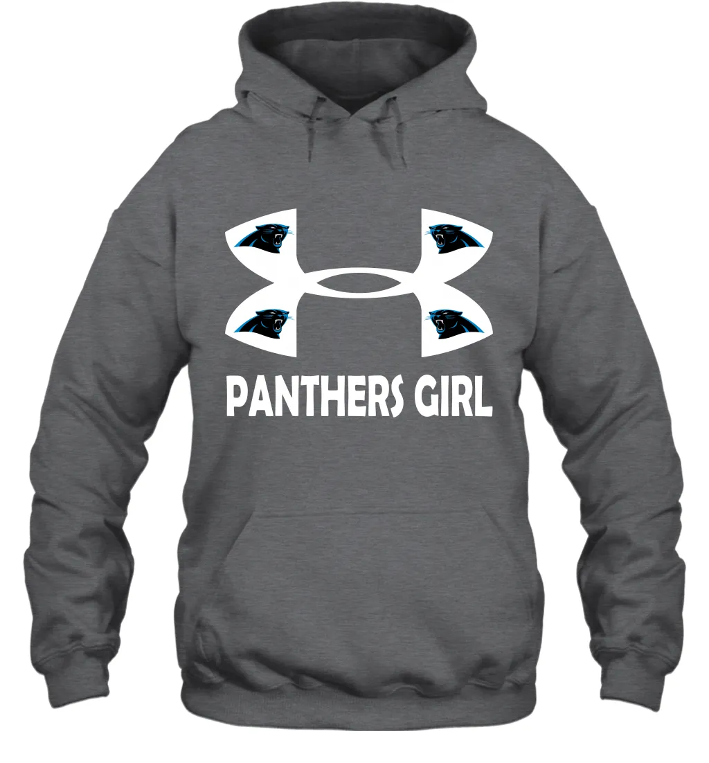 Carolina Panthers Girl Under Armour Football Hoodies