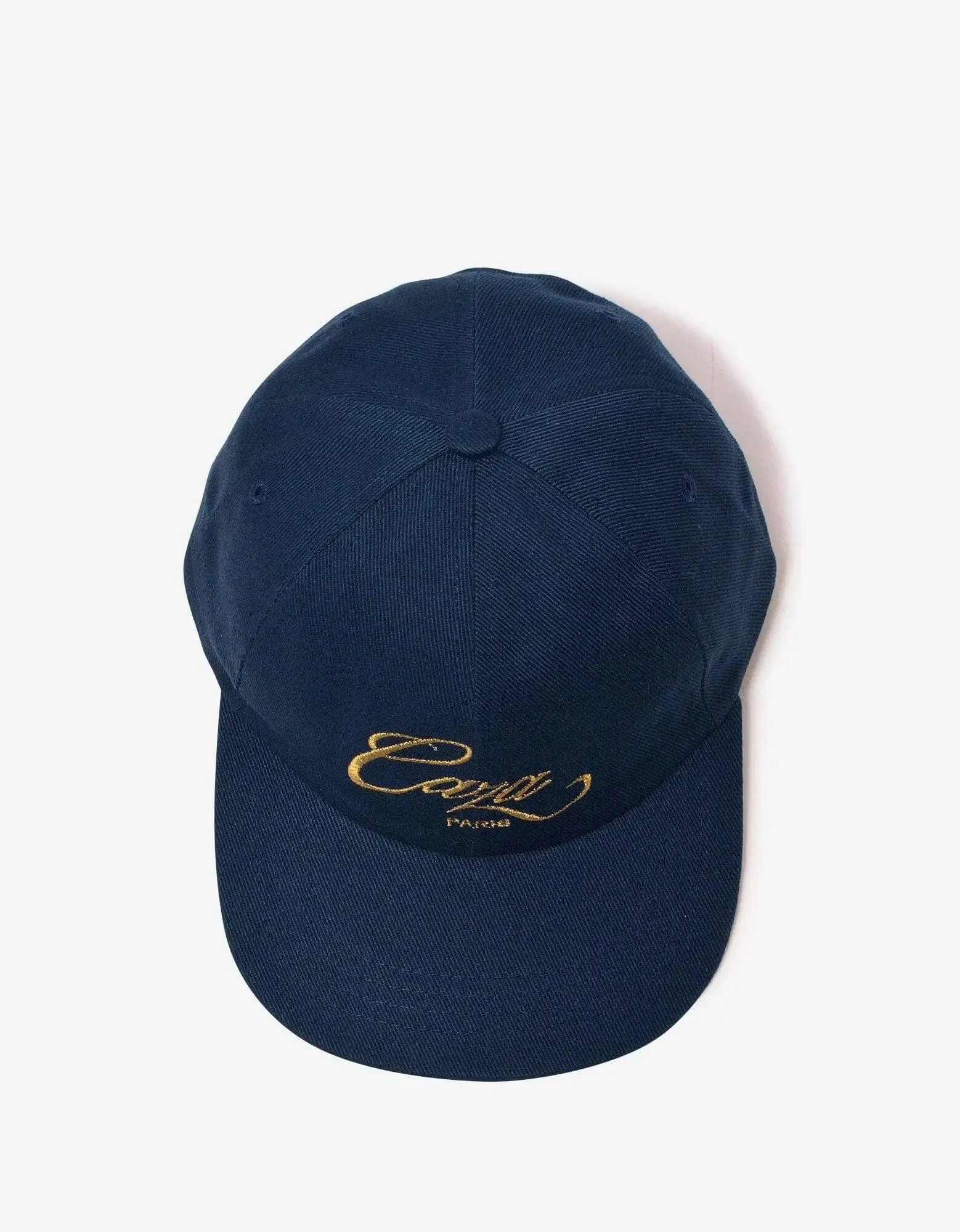 Casablanca Navy Blue Caza Embroidery Cap