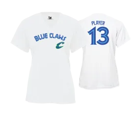 Chesapeake Blue Claws  - Women's Semi Sub (Short Sleeve) Text Tee