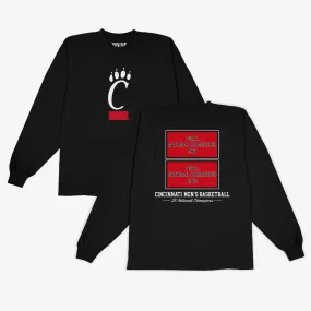 Cincinnati Banners L/S Tee