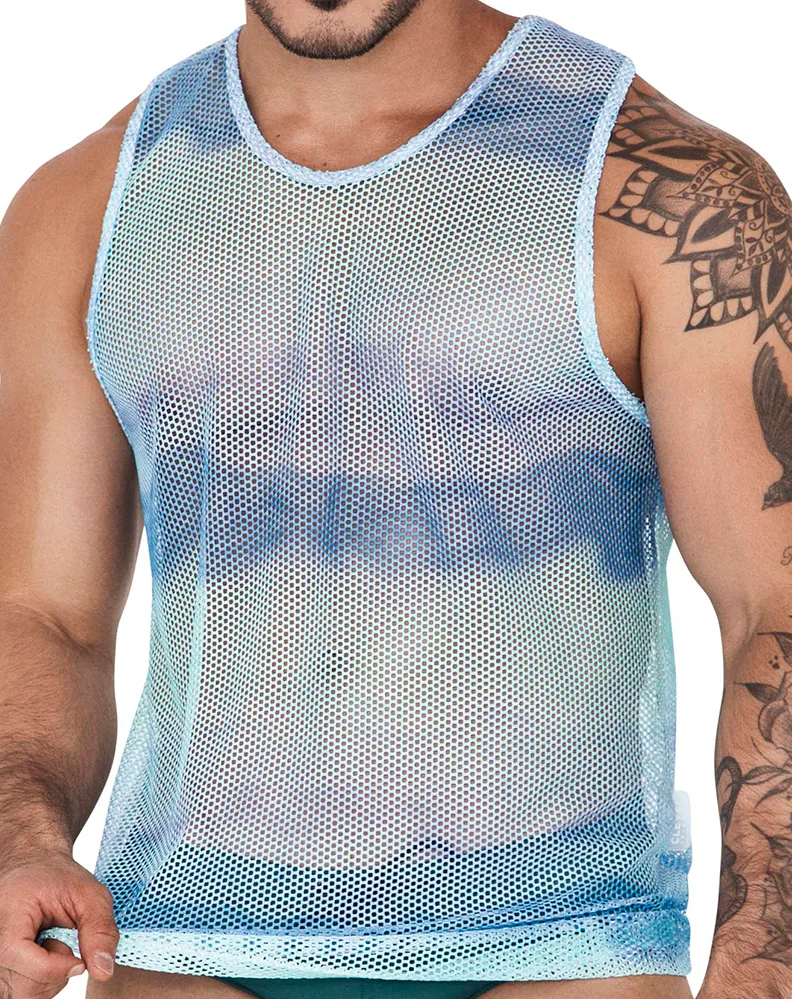 Clever 1521 Adriatic Tank Top Blue