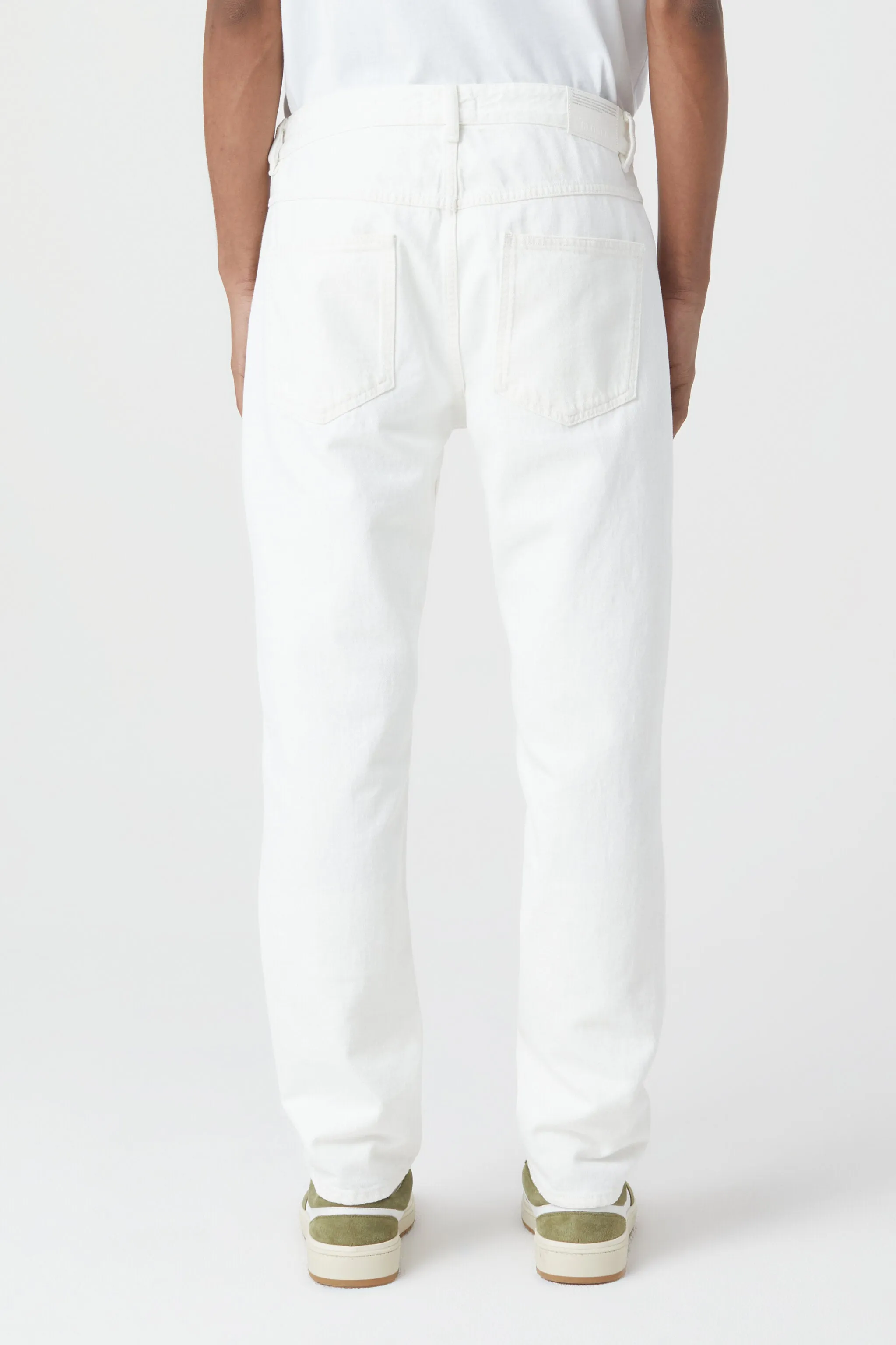 Closed Ivory White Cooper Tapered Denim Jean