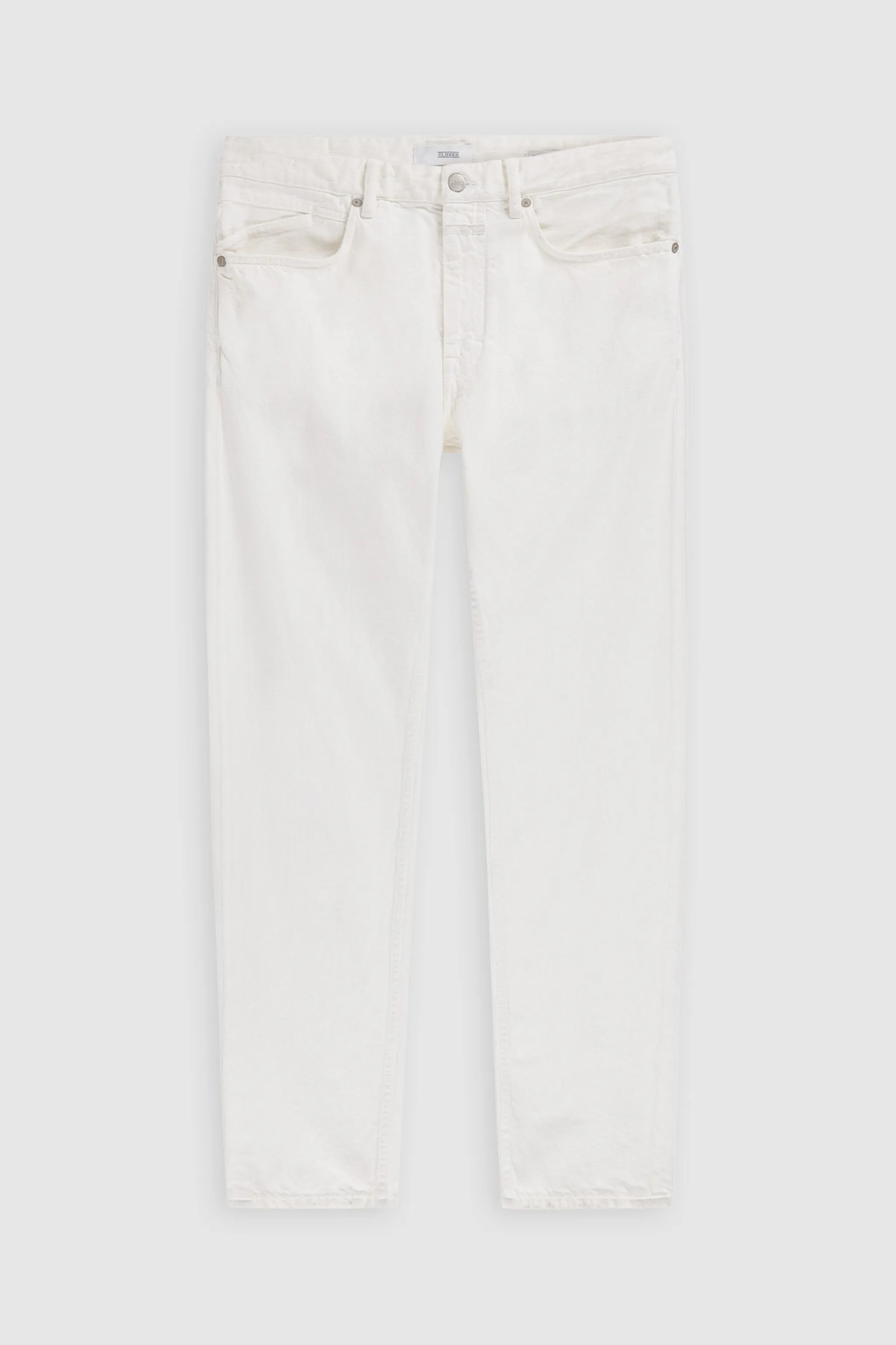 Closed Ivory White Cooper Tapered Denim Jean