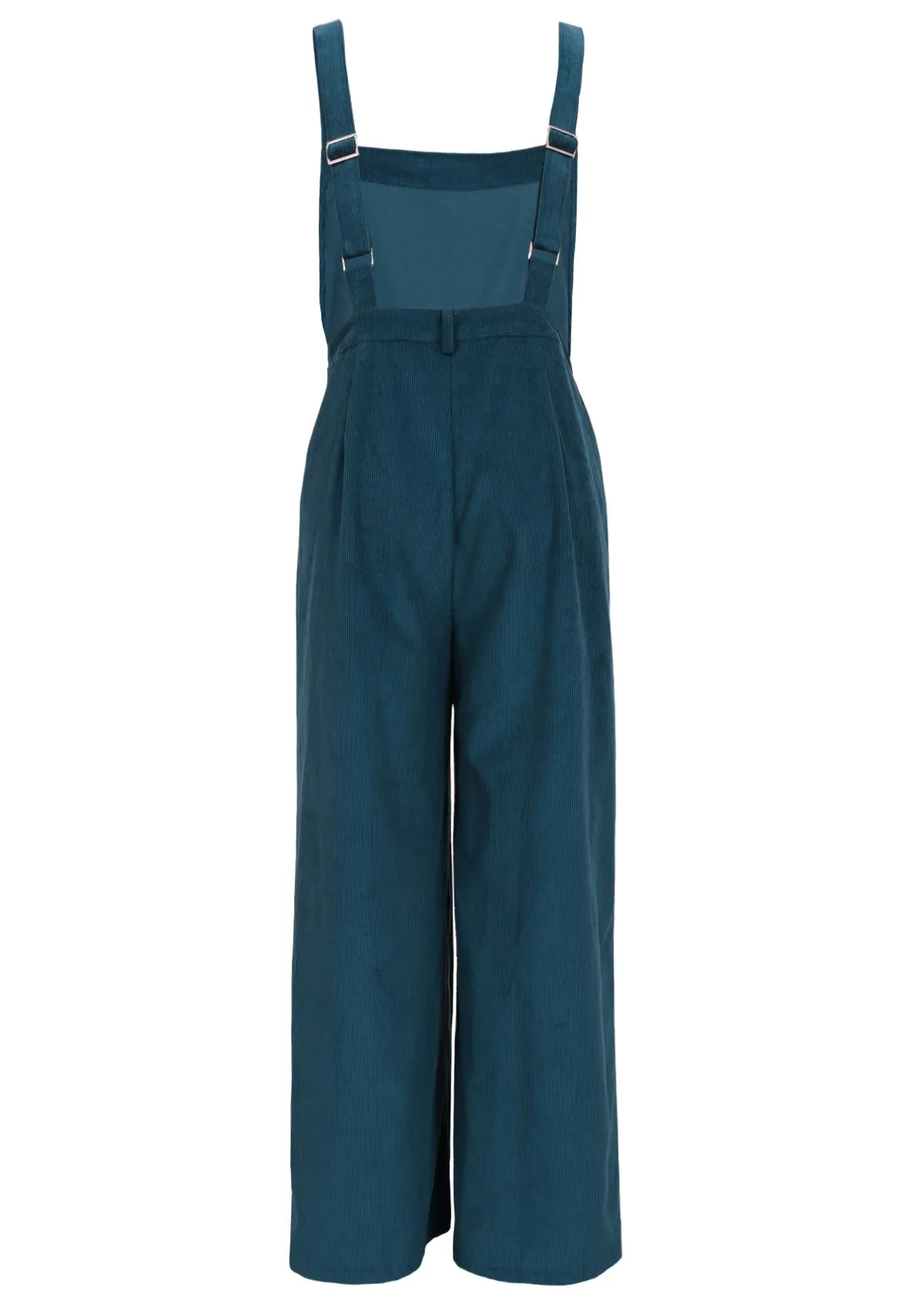 Corduroy Overalls Deep Teal