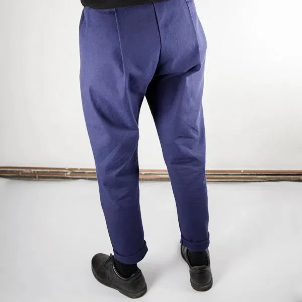 Cosy Pants Blue Panama - Unisex Hose