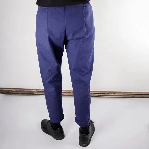 Cosy Pants Blue Panama - Unisex Hose