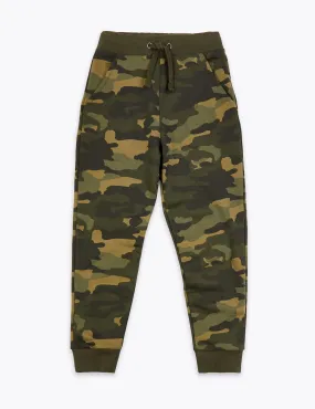 Cotton Camouflage Joggers