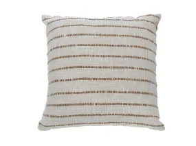 COTTON SLUB RIB CUSHION